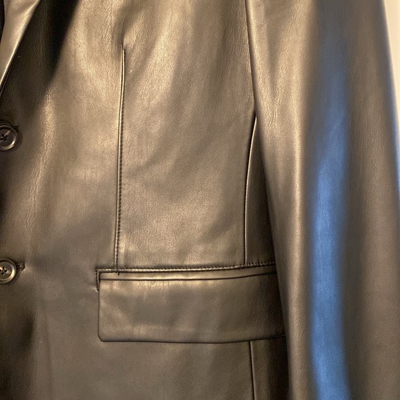 New Faux Leather Jacket without the tags - Picture 4 of 5